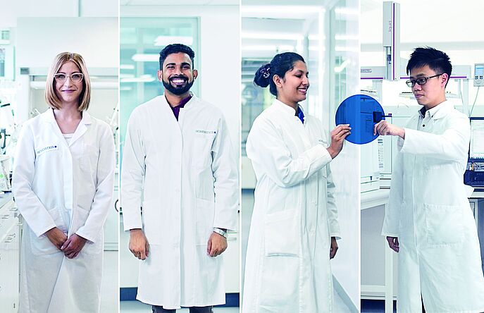 Hohenstein employees in Germany, India, Bangladesh and Hong Kong labs
