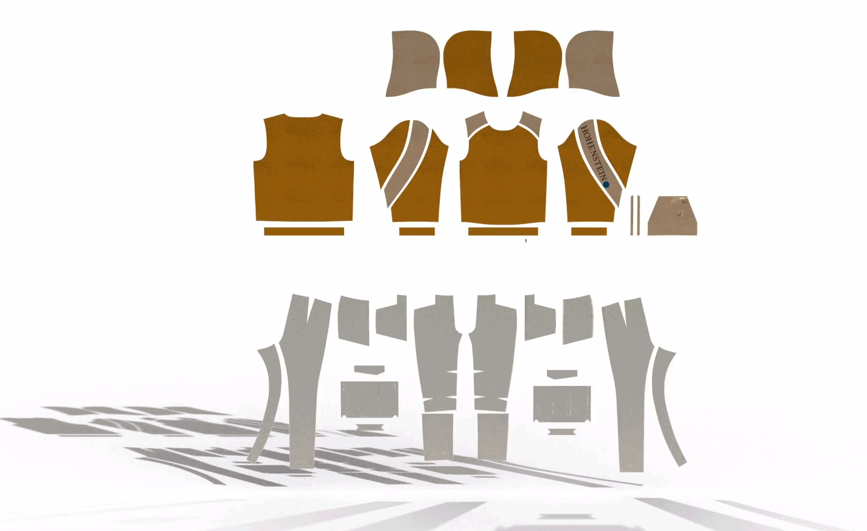 3D pattern morphing into 3D prototype of digital hoodie